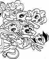Ponies Guarda Cartoni Animati Birthdayprintable Template sketch template