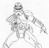 Rex Clone Fordo Trooper Kuk Getdrawings Coloringhome sketch template