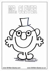 Mr Men Pages Coloring Show Colouring Characters Popular sketch template
