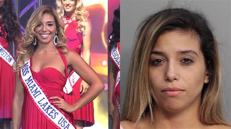 Miss Miami Lakes Usa Arrested In Alleged Baseball Bat Attack