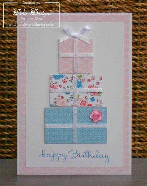 twitterpated birthday presents cards handmade paper crafts cards