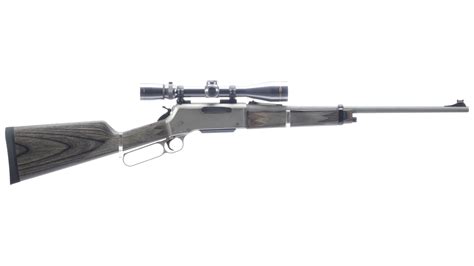 browning blr lightweight  stainless takedown rifle rock island auction