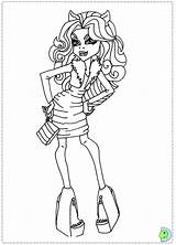 Monster High Coloring Pages Dinokids Close sketch template