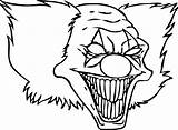 Clown Scary Face Evil Drawing Cool Drawings Coloring Pages Mouth Girl Killer Draw Horror Clowns Color Clipartmag Posse Insane Paintingvalley sketch template