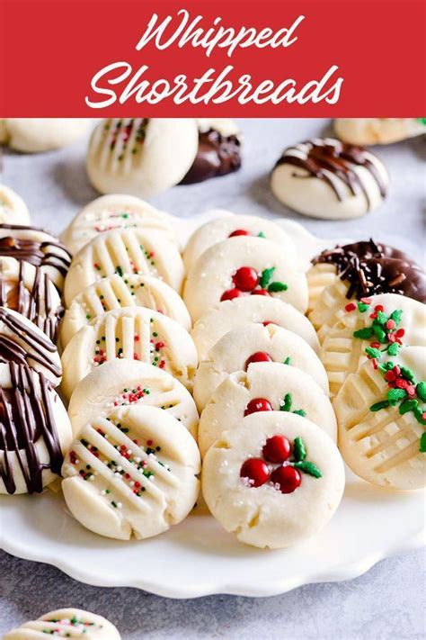 whipped shortbread cookies imperial sugar recipe christmas baking