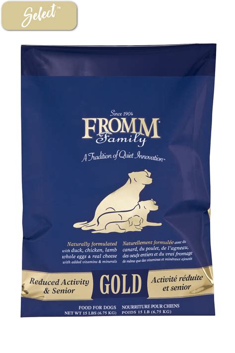 fromm gold senior dog food  pet picks