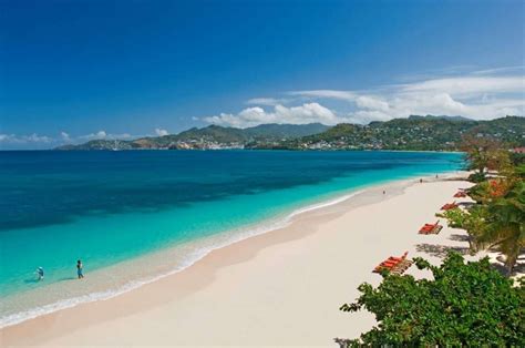 grand anse beach rated    world  conde nast traveller