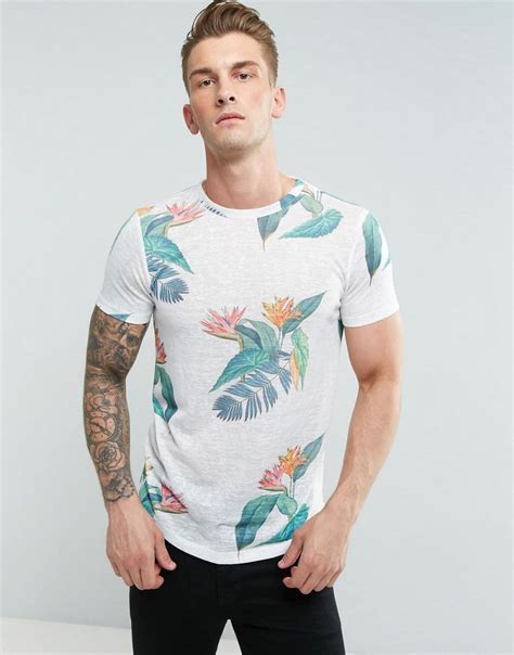 asoss printed  shirt  click   details worldwide shipping asos  shirt