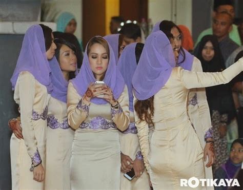 7gambar fesyen tudung pelik artis di majlis kahwin erin malek and fairuz fauzy ping sama dia