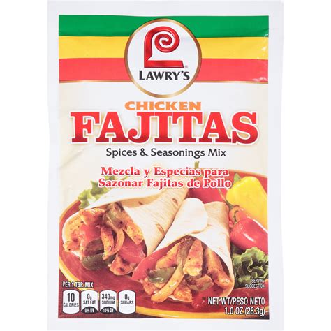 lawrys chicken fajita seasoning mix  oz walmartcom walmartcom