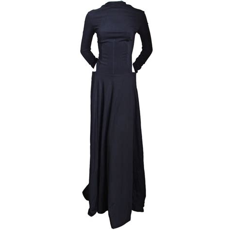 roberto cavalli black backless gown at 1stdibs