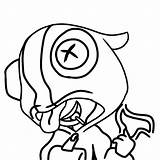 Leon Brawl Stars Coloring Pages Wonder sketch template