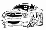 Cars Coloring Pages Mustang Drawing 1969 Car Printable Cartoon Hot Mustangs Drawings Kids Color Book Lightning Mcqueen Clipartmag Choose Board sketch template