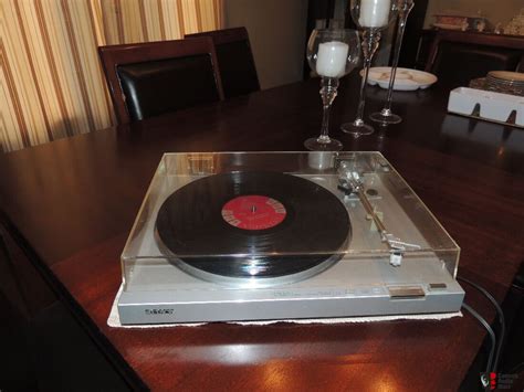 sony ps lx direct drive turntable excellent condition photo  canuck audio mart