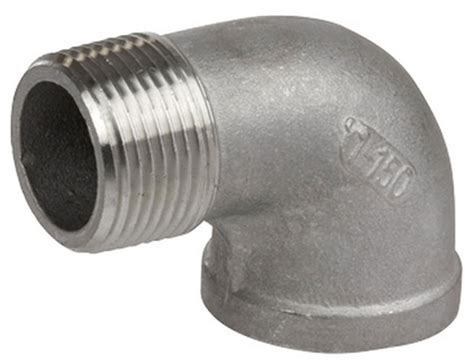 Smith Cooper Cast 150 Stainless Steel 3 In 90° Street Elbow Fitting