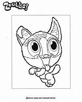 Coloring Zoobles Pages Print sketch template