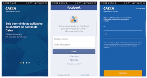 caixa comeca  abrir conta pela internet