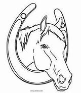 Horse Coloring Pages Face Drawing Printable Colouring Animal Drawings Color Clipartmag Easy Horses sketch template