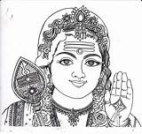 Murugan Muruga sketch template