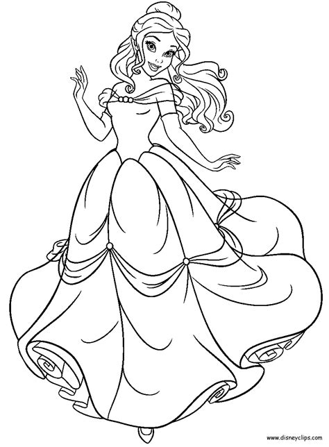 belle coloring page belle coloring pages disney coloring pages