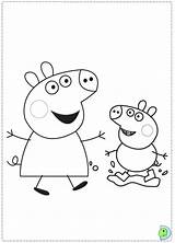 Pig Peppa Coloring Pages Friends Dinokids Print Easy Preschool Colouring 2517 Swimming Resolution Template Quote Popular Printable Library Clipart Printables sketch template