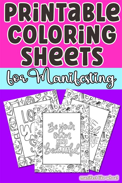 kind  beautiful printable coloring sheets