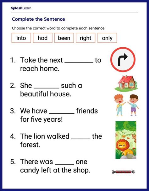 sight words contextual practice printable reading worksheet