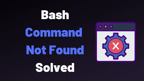Command Not Found In Bash Fixed – Devconnected