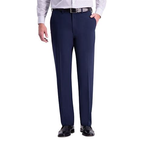 men s j m haggar premium 4 way stretch classic fit flat front suit pants