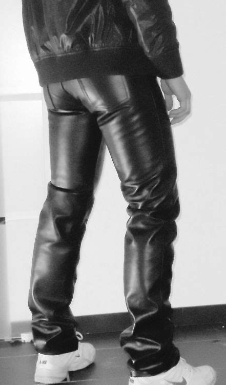 pin by deafleather on men leather fashion leather pants tight