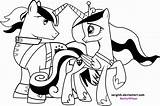 Coloring Pony Little Cadence Princess Pages Popular Printable sketch template