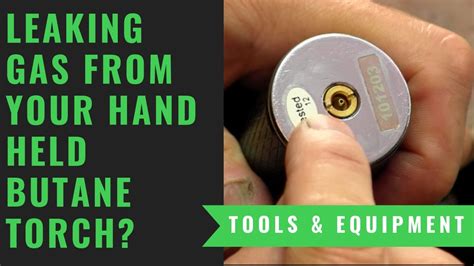repairing  valve   hand held butane jewelry torch butane torch repair youtube