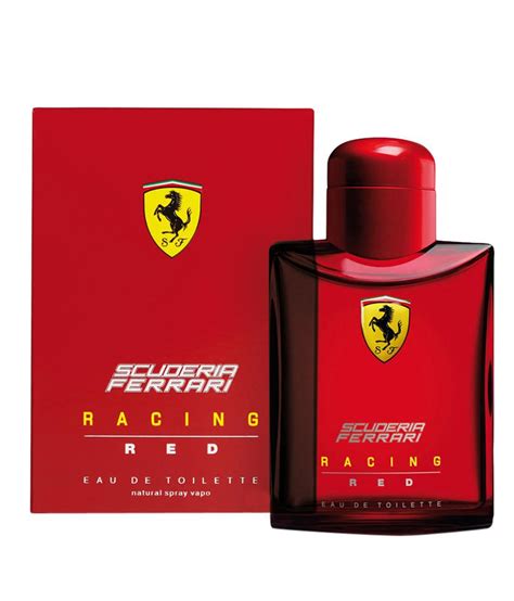 ferrari scuderia red racing edt men  ml buy