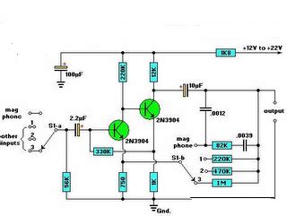 universal preamplifier circuit diagram schematic diagram circuit