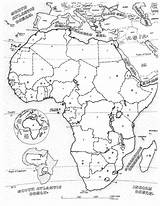 Africa Coloring Map African Pages Adult Continent Da Colorare Disegni Printable Color Print Adulti Per Words Adults Drawing Getdrawings Template sketch template