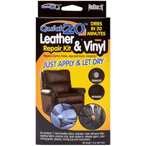 quick  leather vinyl repair kit