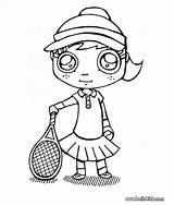 Coloring Tennis Pages Color Player Ready Hellokids Play Print Online Coloringpages1001 Books sketch template