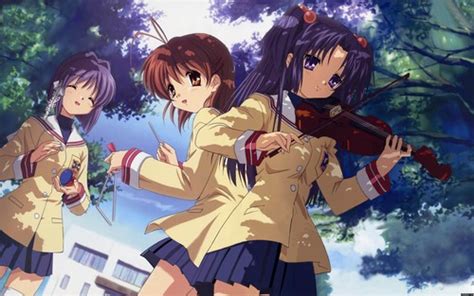 clannad images clannad girls hd wallpaper and background photos 35840988