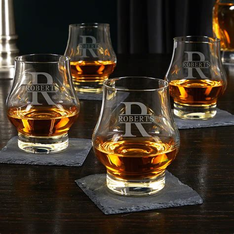 oakmont engraved wescott double snifters whiskey taster