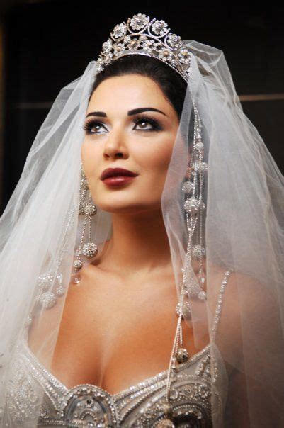 cyrine abdelnour her wedding makeup fashion beauty actress cyrine abdelnour pinterest
