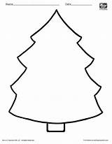 Tree Christmas Coloring Printables Printable Pages Worksheets Template Sheet Pattern Teacher Stuff Trees Shape Crafts Lights Templates sketch template