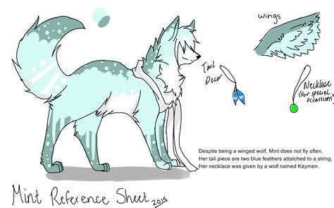 mint reference sheet by lunr wolf on deviantart