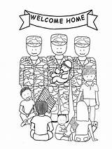 Coloring Veterans Pages Printable Recommended sketch template