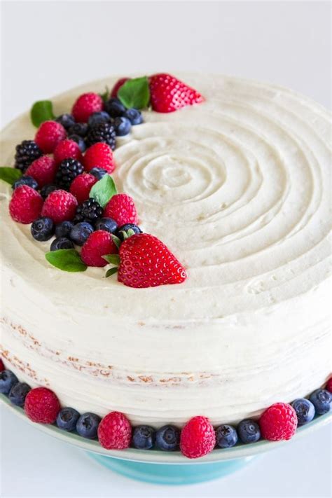 chantilly berry cake recipe loaded    berries sweet