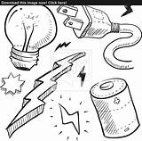 Electricity Sketch Save Drawing Sketches Paintingvalley Getdrawings Objects sketch template