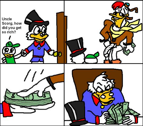 Rule 34 Bottomless Cash Comic Counting Money Disney Duck Ducktales