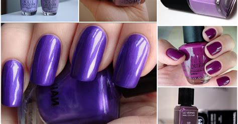 mandy mouse creates whw purple nail polish