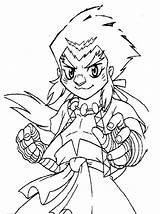 Beyblade Coloring Pages Masters Metal sketch template
