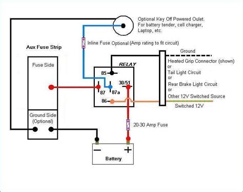 pin  relay wiring diagram