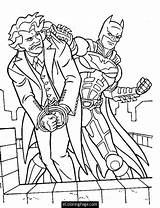 Coloring Dark Knight Batman Pages Popular sketch template